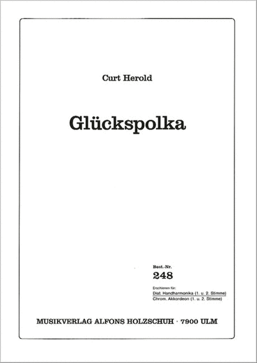Glückspolka Accordion scores gallery preview page 1