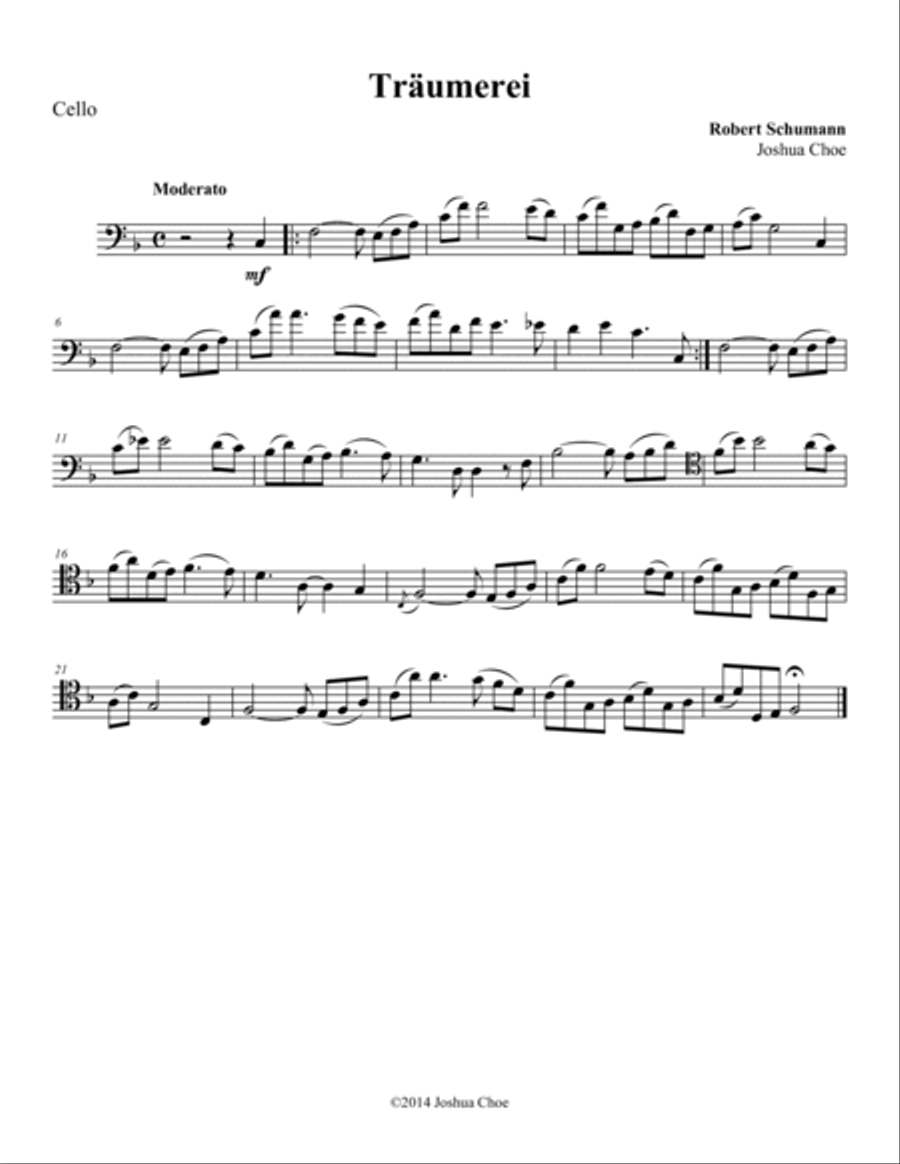 Kinderszenen: Träumerei Kinderszenen: Träumerei String Orchestra scores gallery preview page 4