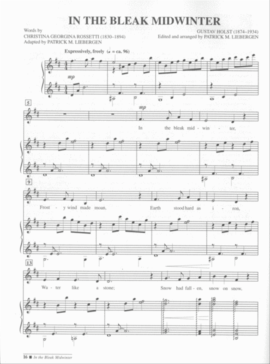 Favorite Christmas Classics for Solo Singers