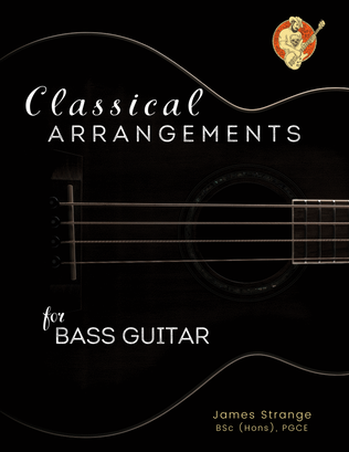 Book cover for Classical Arrangements for Bass Guitar