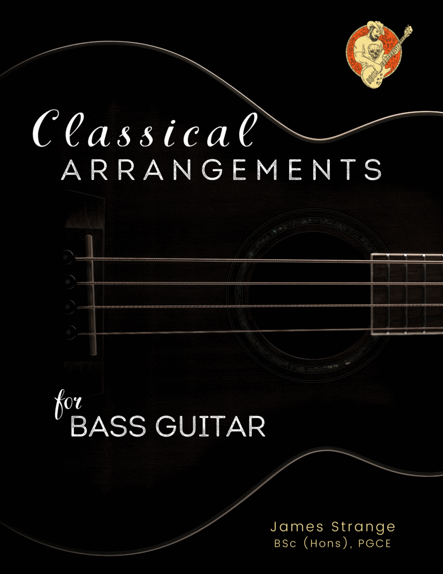 Classical music on bass shop guitar