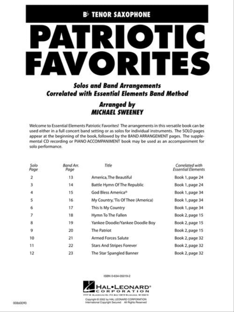 Patriotic Favorites