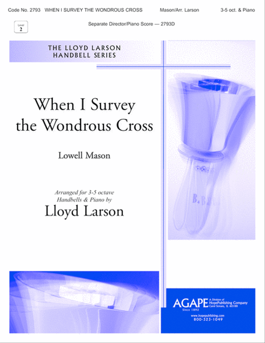 When I Survey the Wondrous Cross-3-5 oct.-Digital Download 5-Octaves scores gallery preview page 1