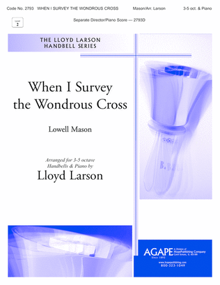 Book cover for When I Survey the Wondrous Cross-3-5 oct.-Digital Download
