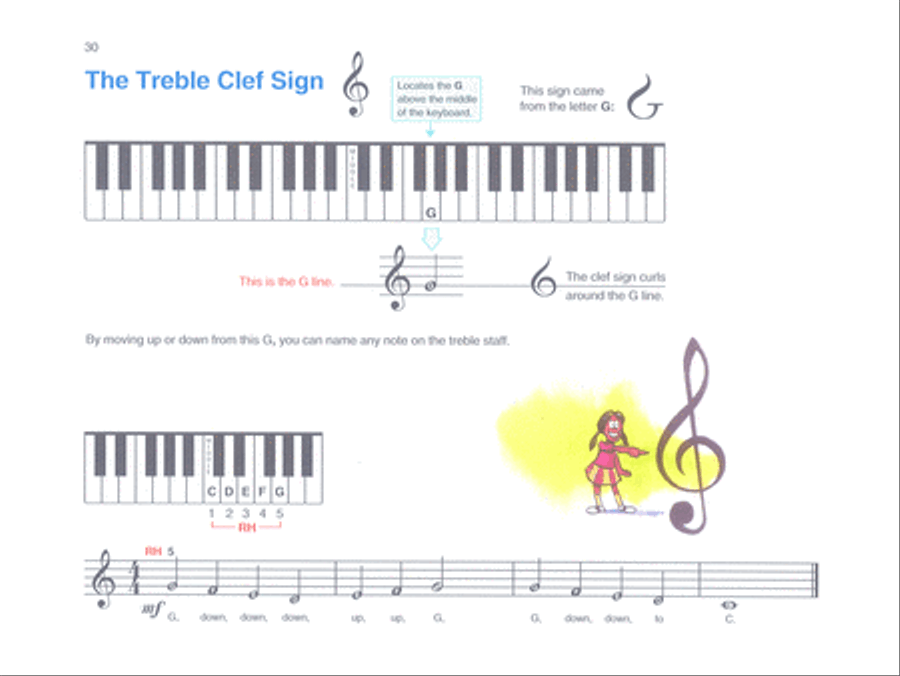 Alfred's Basic Piano Course Lesson Book, Level 1A Piano Method scores gallery preview page 10