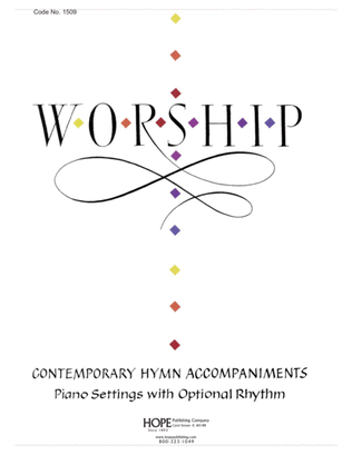 Book cover for Worship! Contemporary Hymn Accompaniments-Digital Download