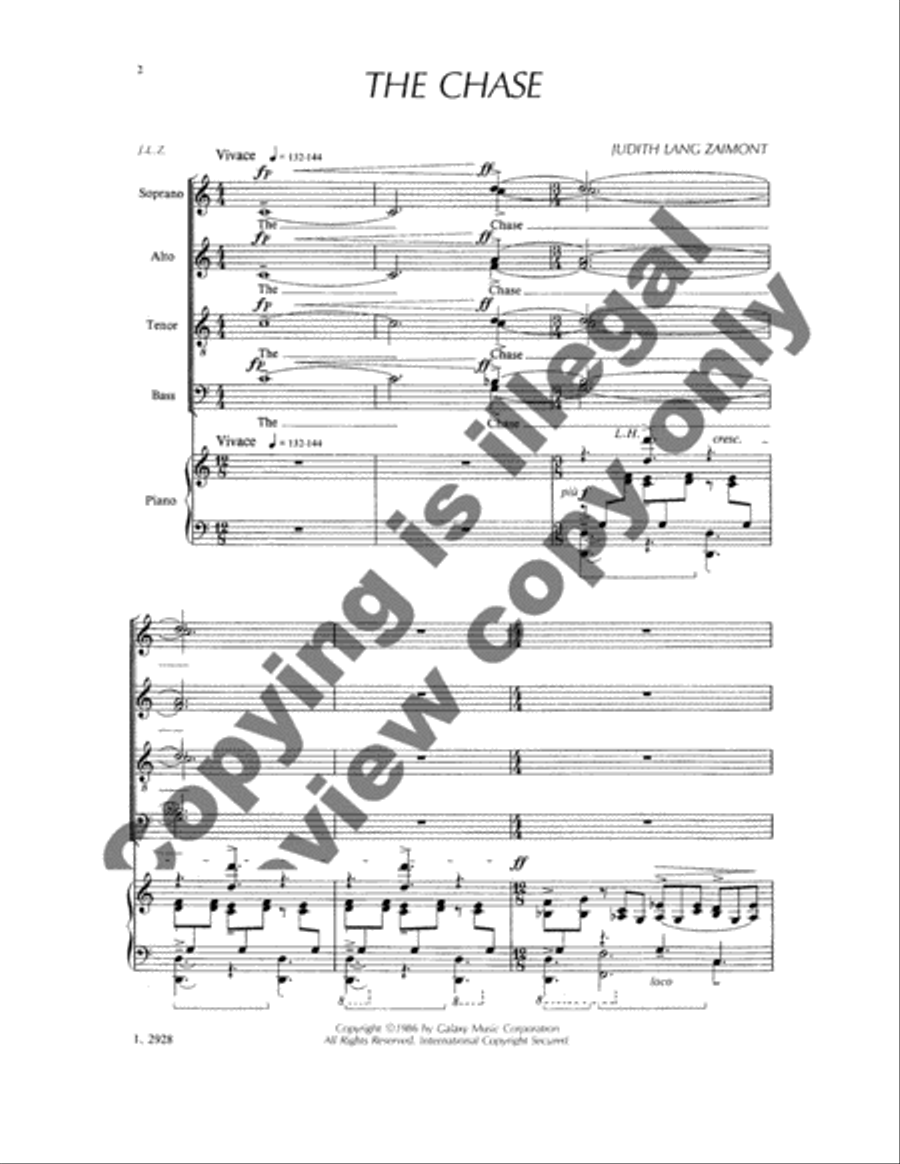 The Chase 4-Part scores gallery preview page 2