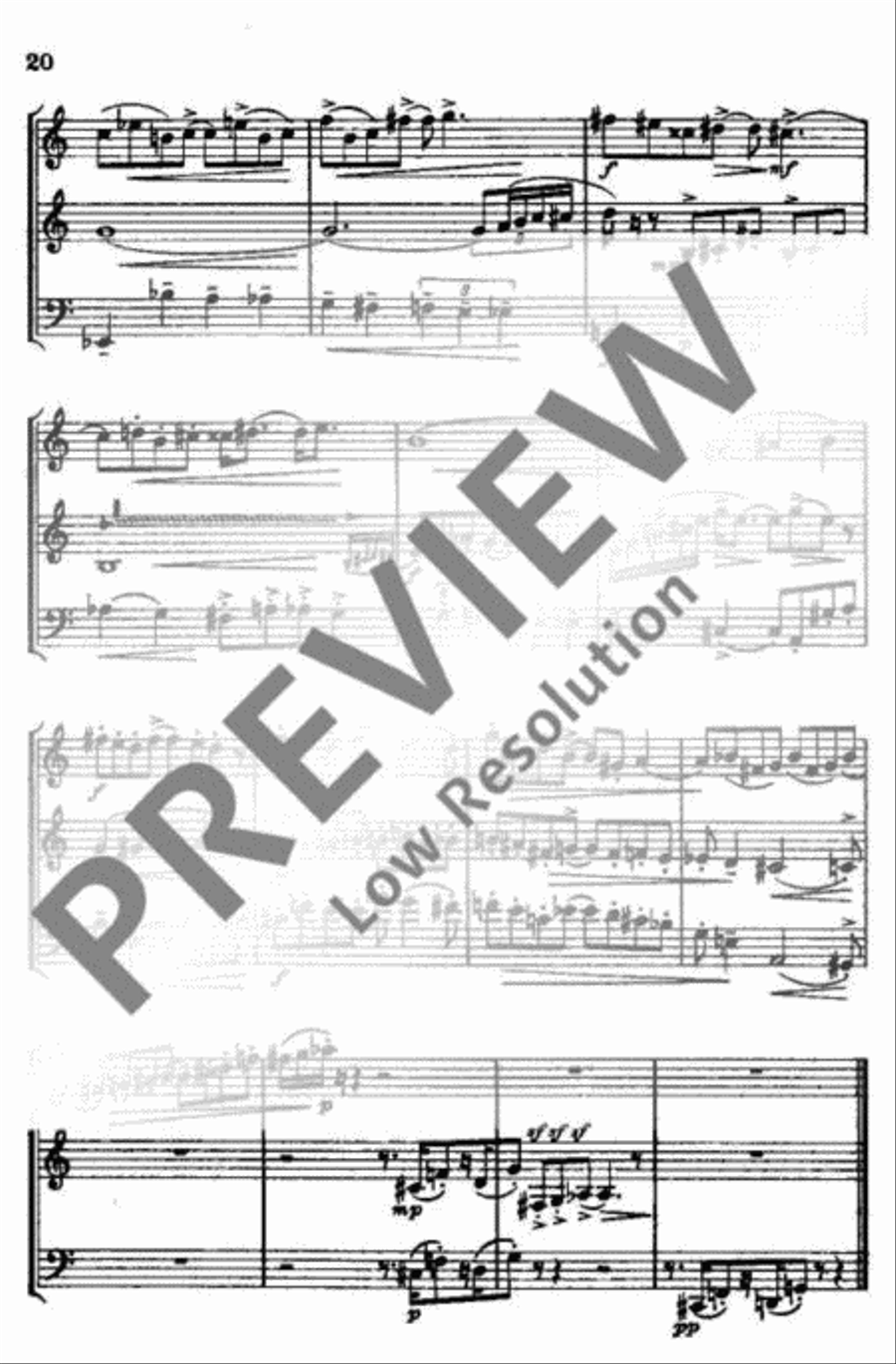 Divertissement Bassoon scores gallery preview page 21
