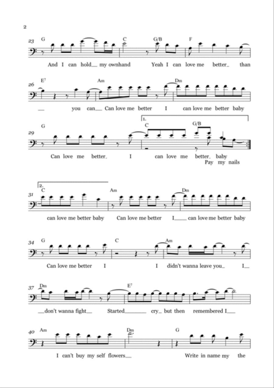 Flowers Bassoon Solo scores gallery preview page 2