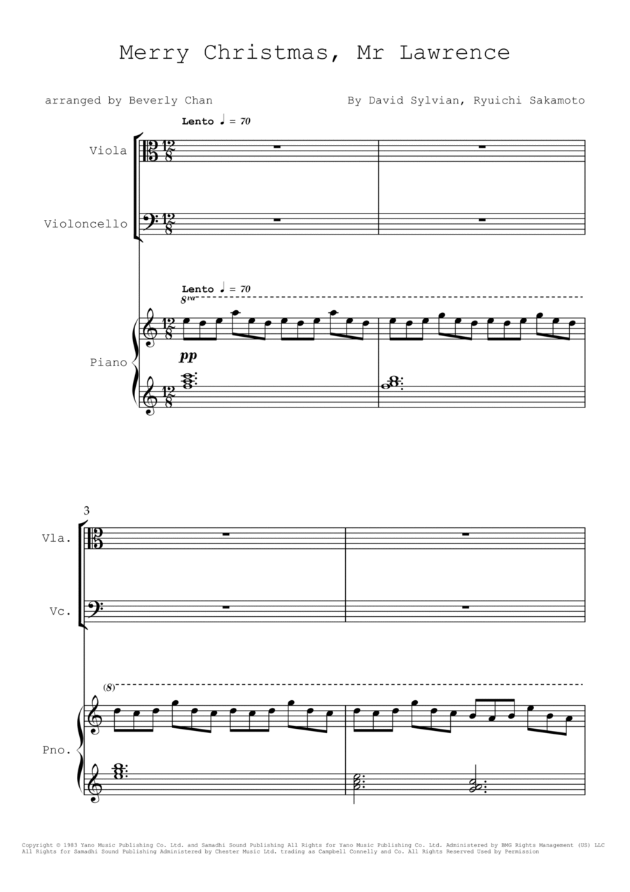 Forbidden Colours Forbidden Colours Cello scores gallery preview page 1