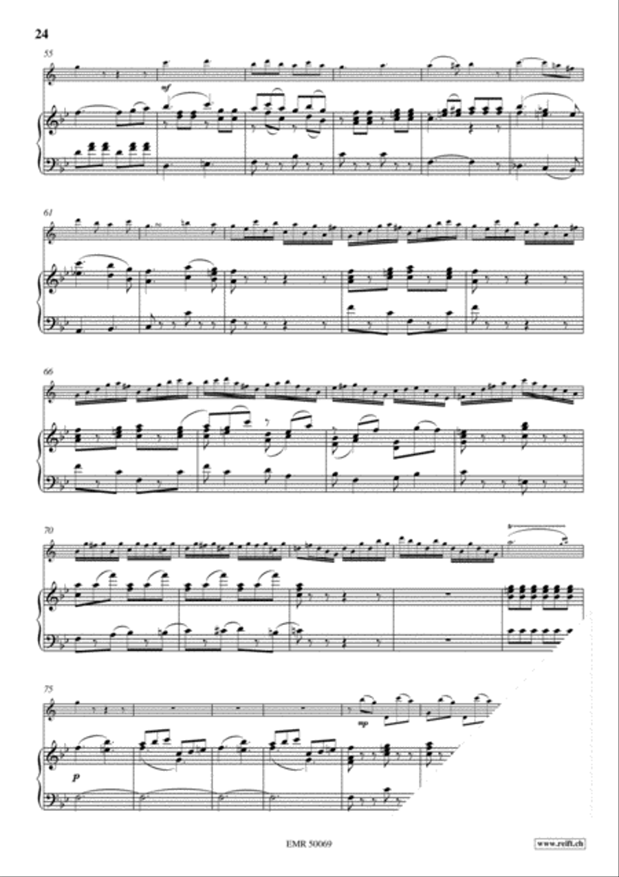 Grand Concerto Clarinet Solo scores gallery preview page 11