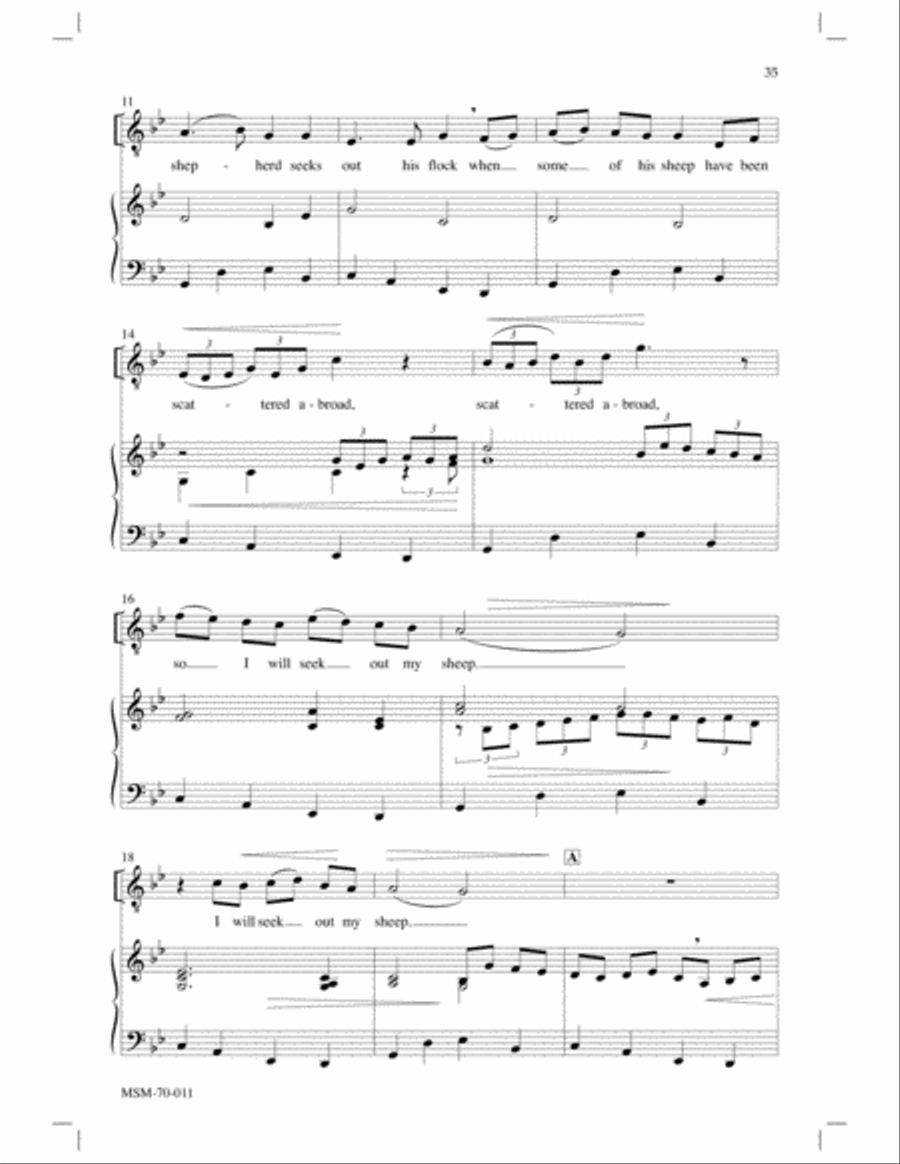 The Good Shepherd (Choral Score) image number null