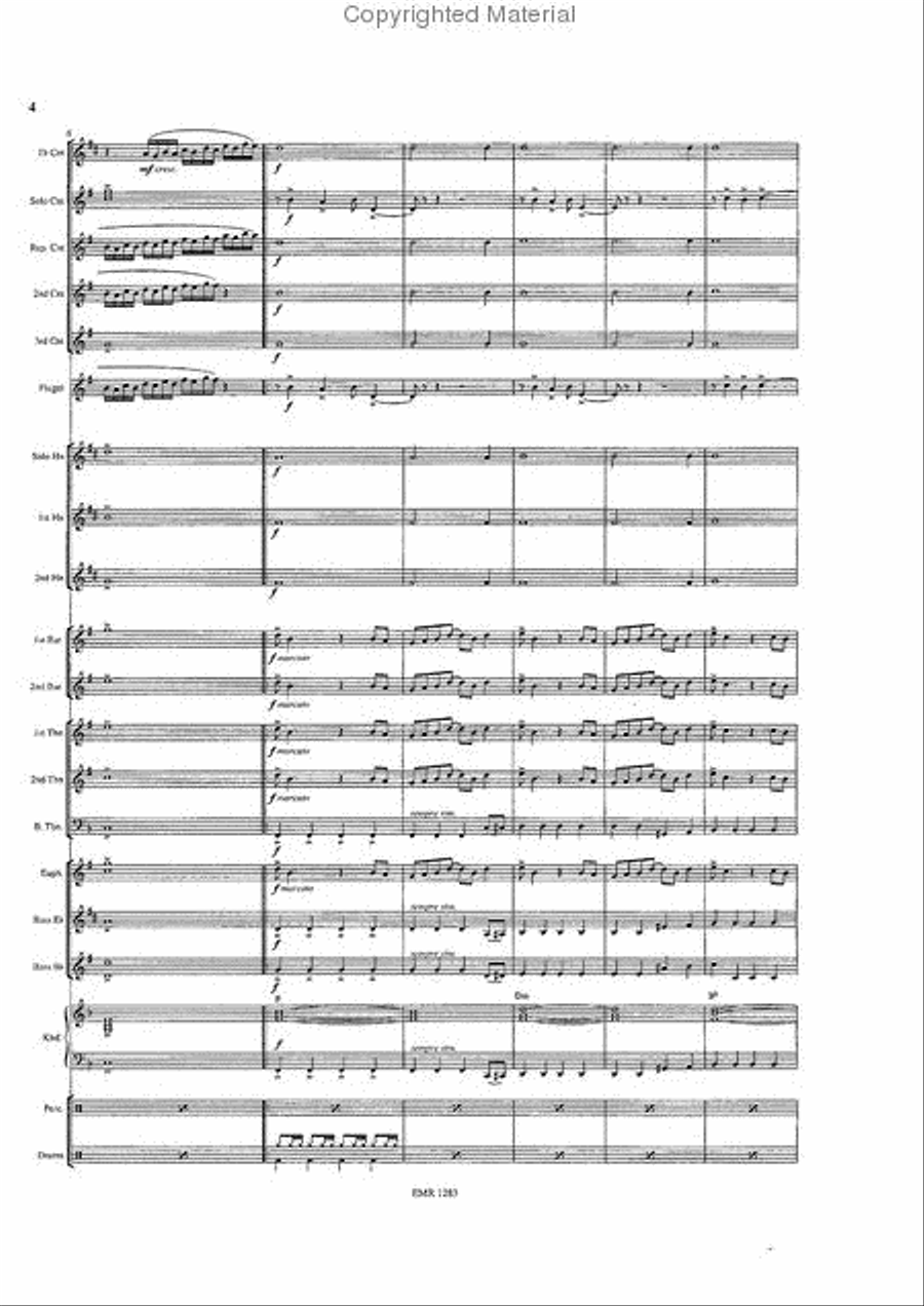 Y.M.C.A. Brass Band scores gallery preview page 4