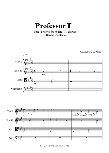 Professor T Uk (titles) - Score Only image number null