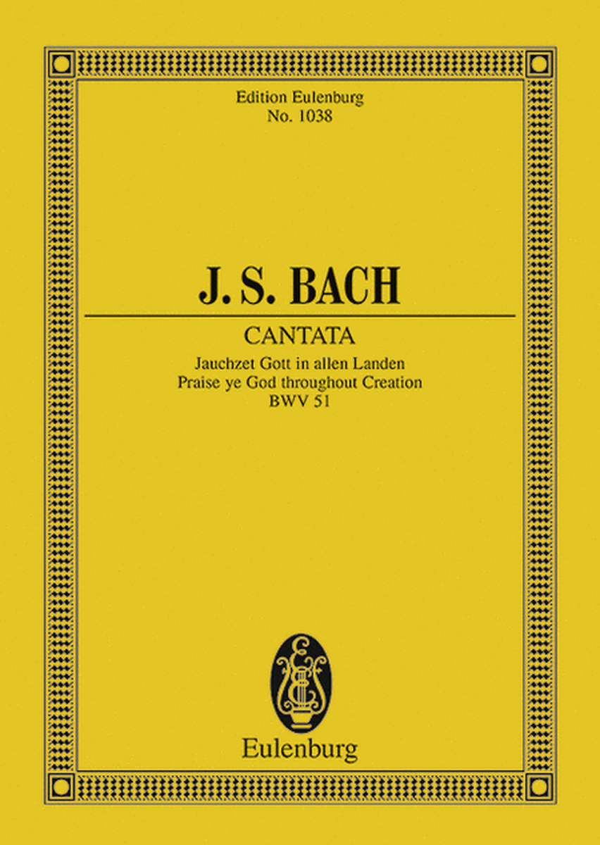 Cantata No. 51, "Dominica 15 Post Trinitatis et in Ogni Tempo"