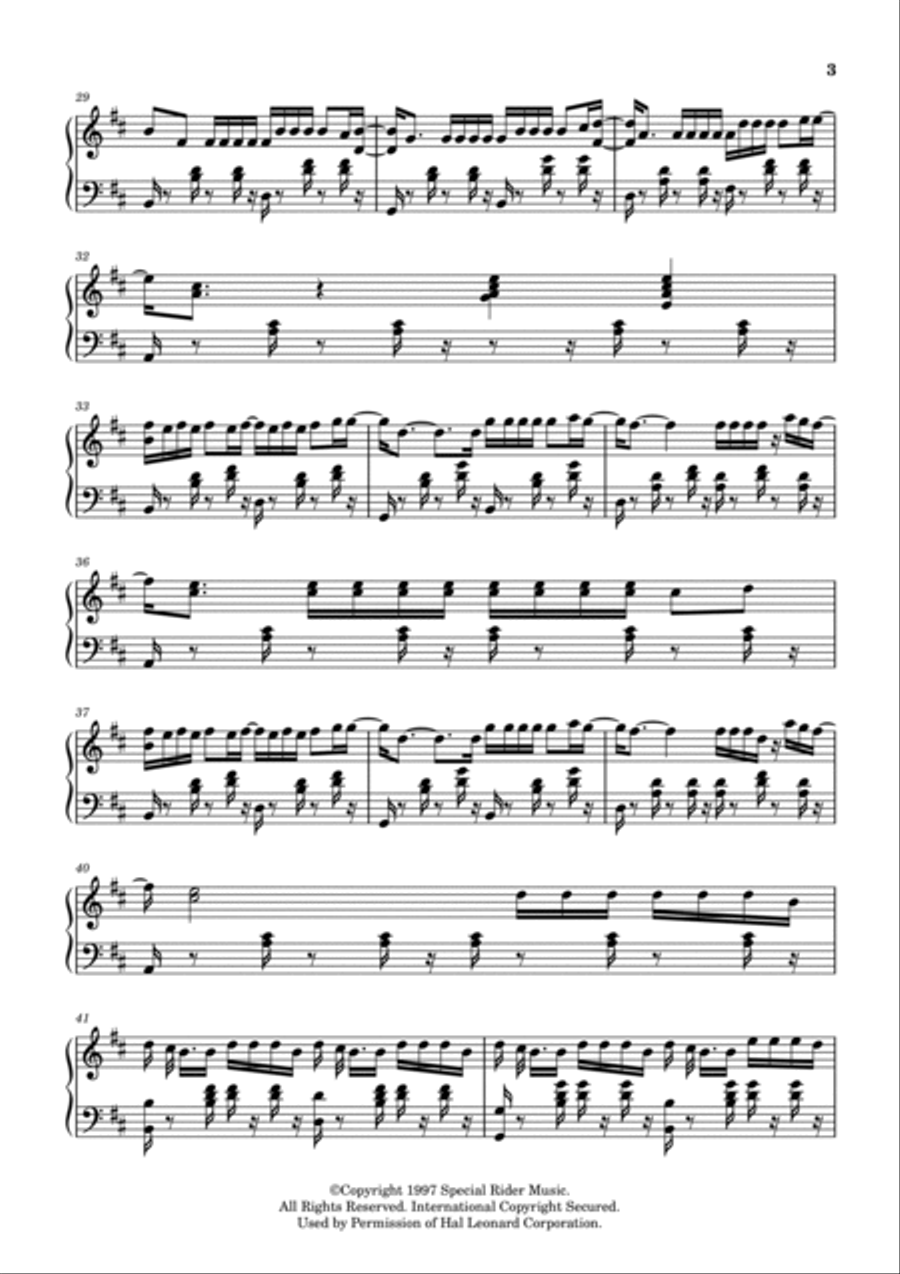 Despacito Piano Solo scores gallery preview page 3