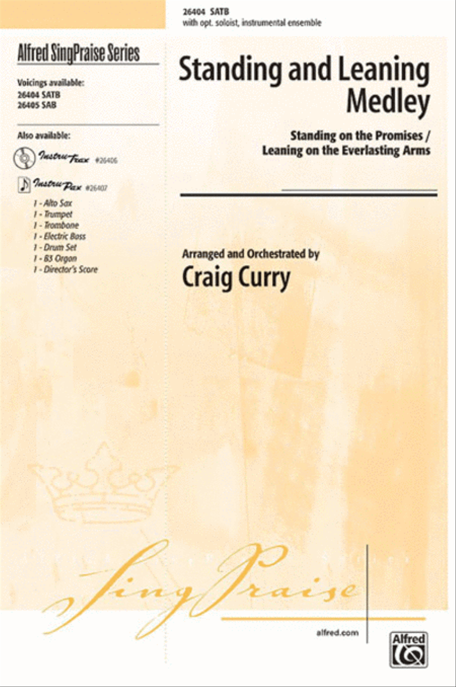Standing and Leaning - SATB 4-Part scores gallery preview page 1