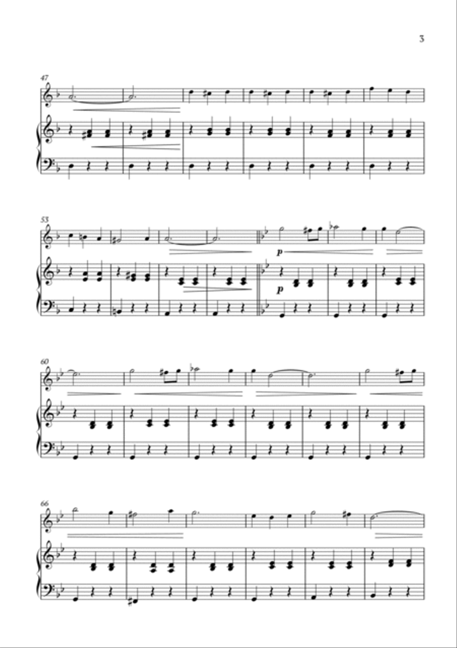 The Godfather Waltz Flute Solo scores gallery preview page 3