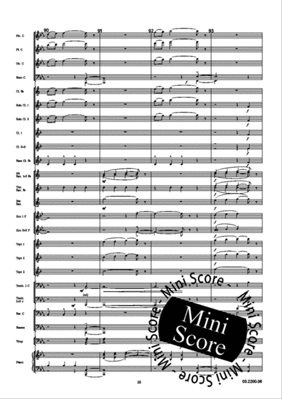 Menuet Pour Maddy Menuet Pour Maddy Fanfare Band scores gallery preview page 20