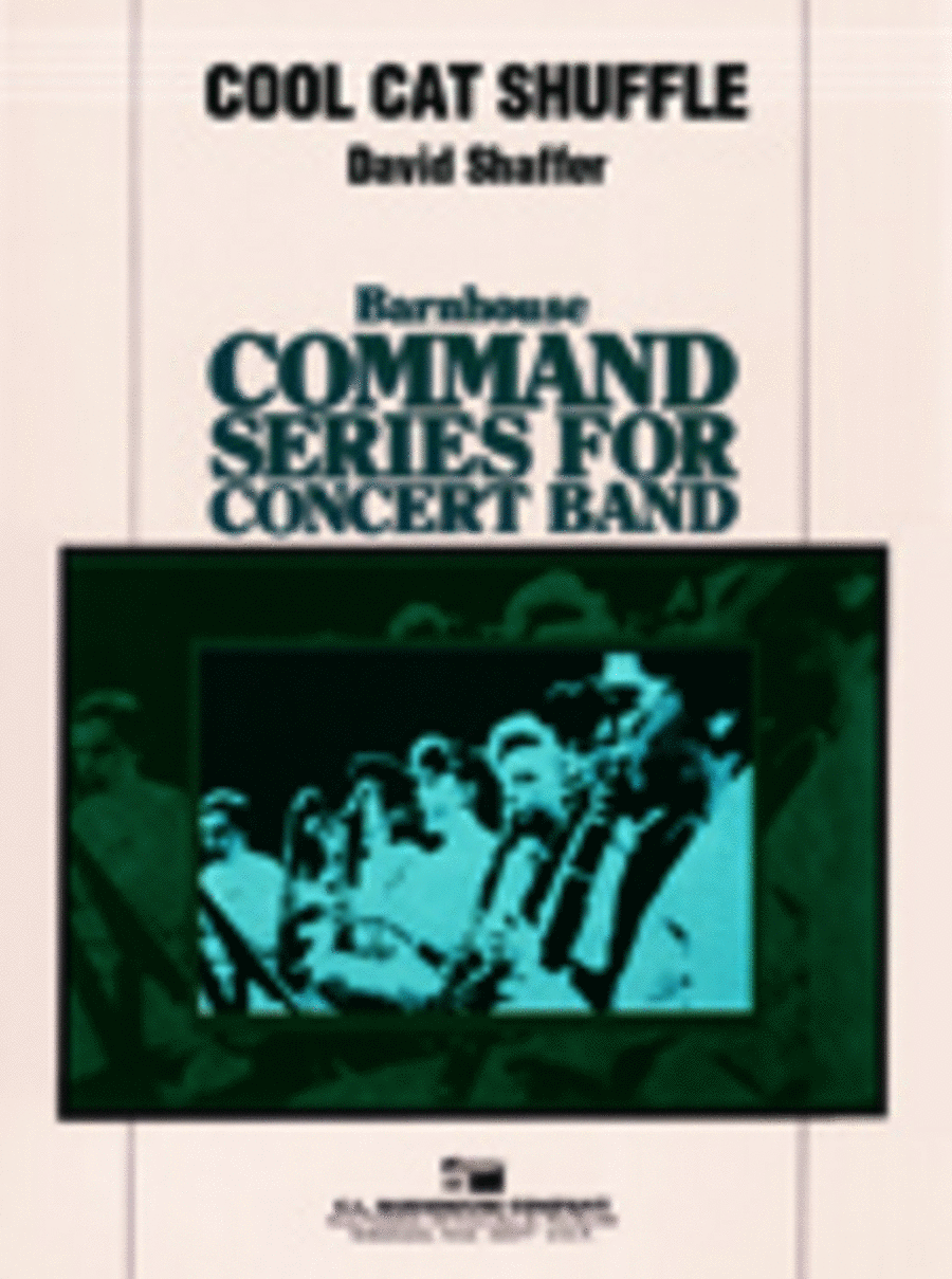 Cool Cat Shuffle Concert Band - Sheet Music