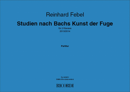 Studien nach Bachs Kunst der Fuge