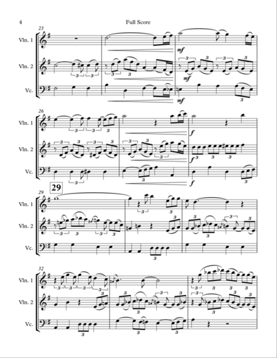 At Last At Last String Trio scores gallery preview page 4