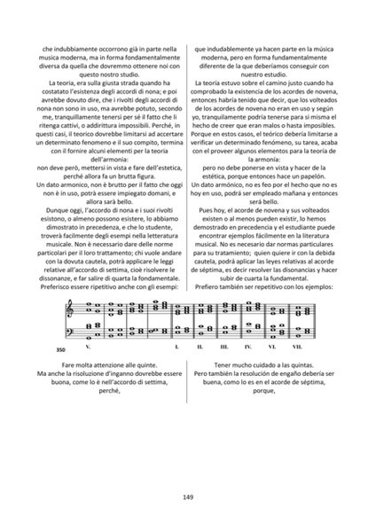 Harmony and Composition (Italian / Spanish) - Chapters 13 to 17 of 25