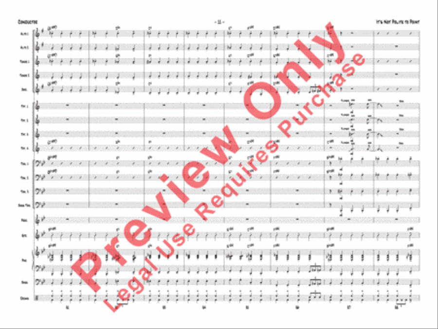 It's Not Polite to Point Jazz Ensemble scores gallery preview page 14