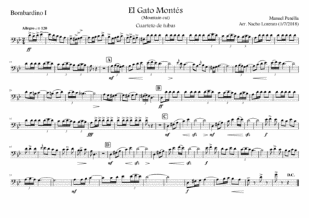 El Gato Montés Euphonium-Tuba Cuartet image number null