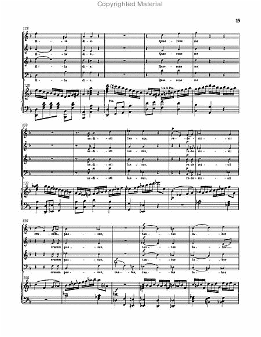 Requiem in D minor, WAB 39 Choir scores gallery preview page 15