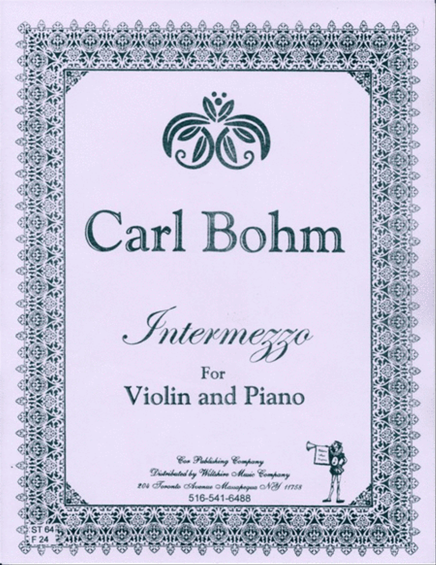 Intermezzo Violin Solo scores gallery preview page 1