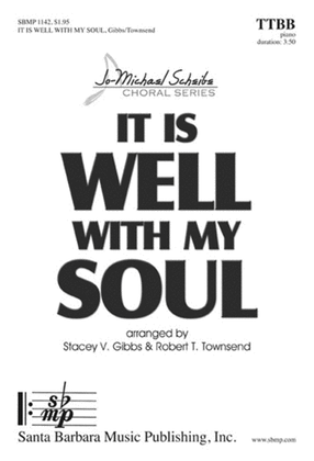 Book cover for It Is Well with My Soul - TTBB Octavo