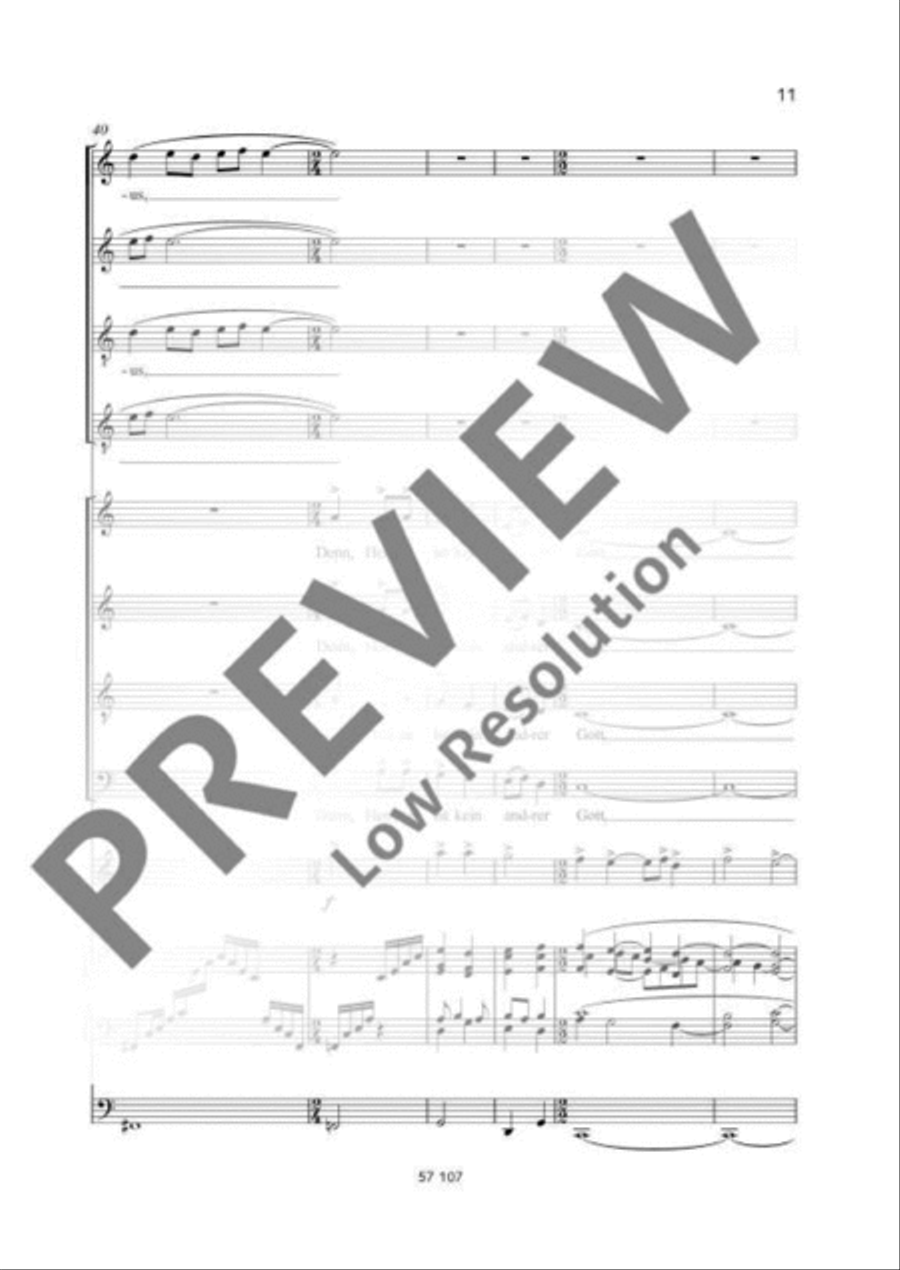 Da pacem, Domine 4-Part scores gallery preview page 12