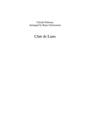 Book cover for Clair de Lune- Orchestra