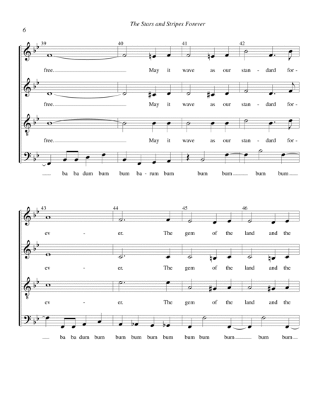 The Stars and Stripes Forever (arr. David Wright)