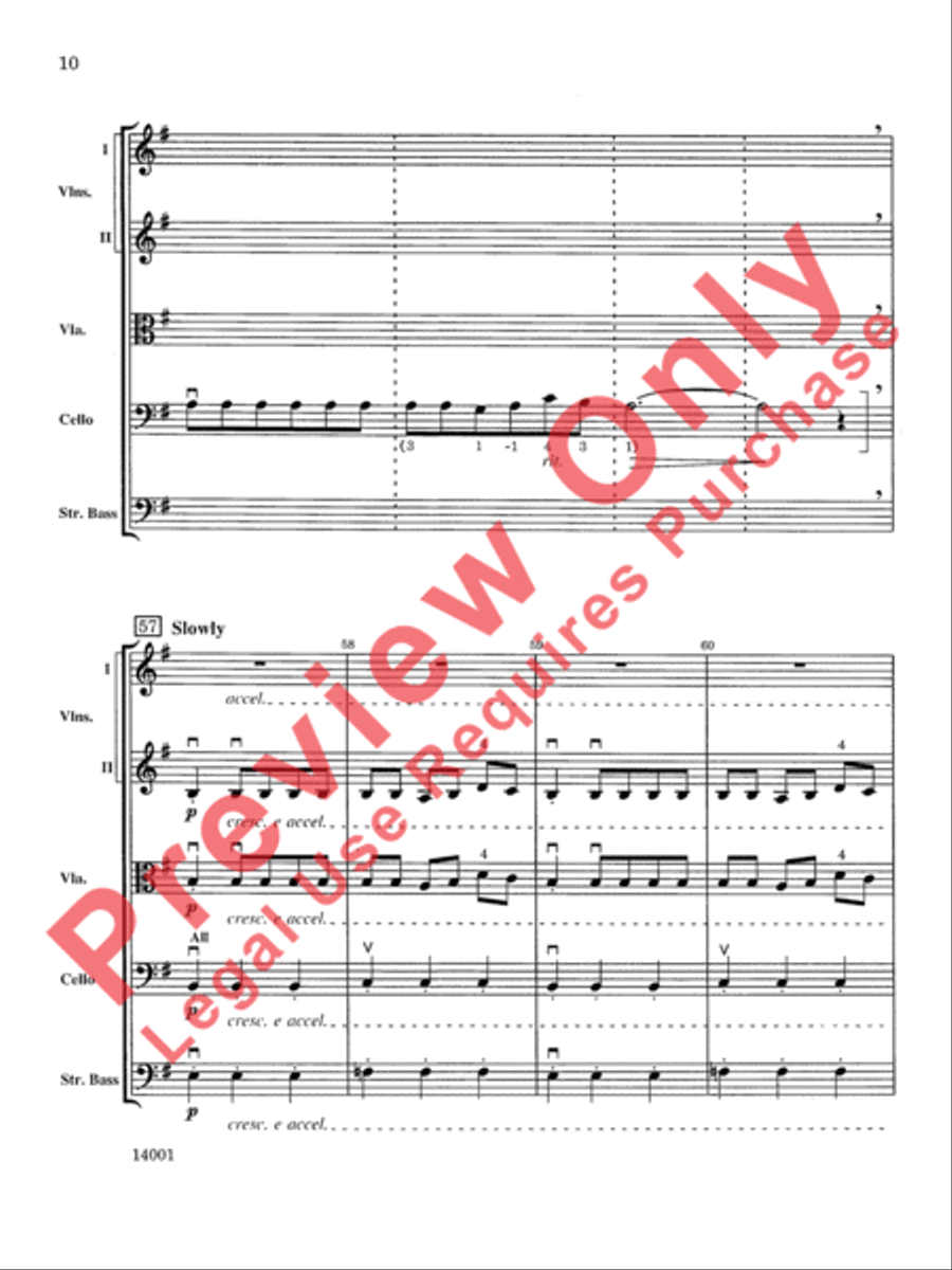 El Toro String Orchestra scores gallery preview page 11