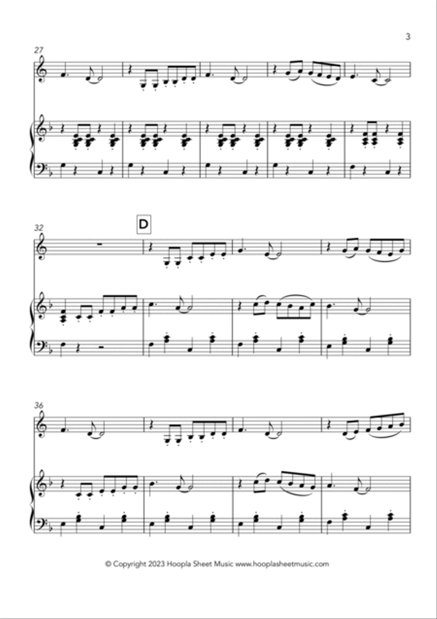La Cucaracha Horn scores gallery preview page 3