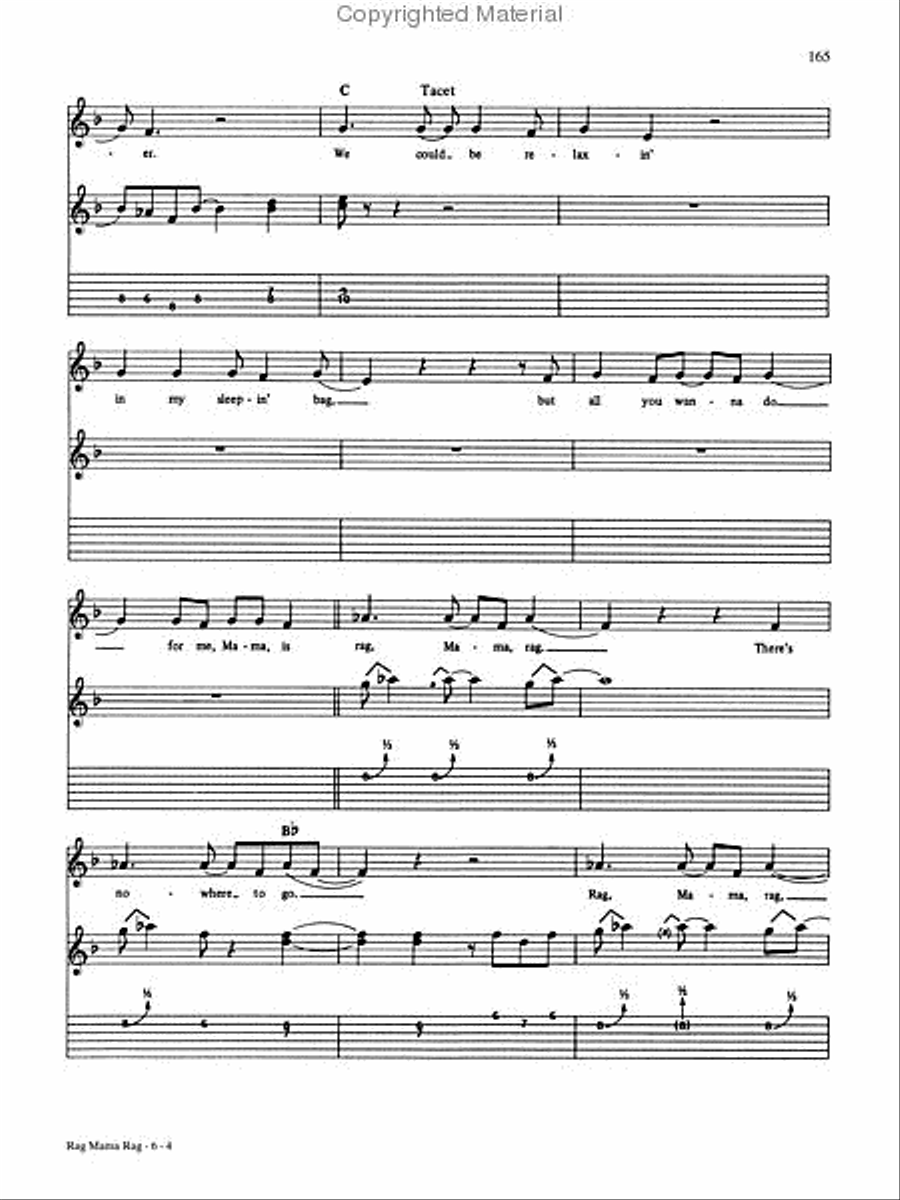 The Greatest Classic Rock Guitar Electric Guitar scores gallery preview page 5