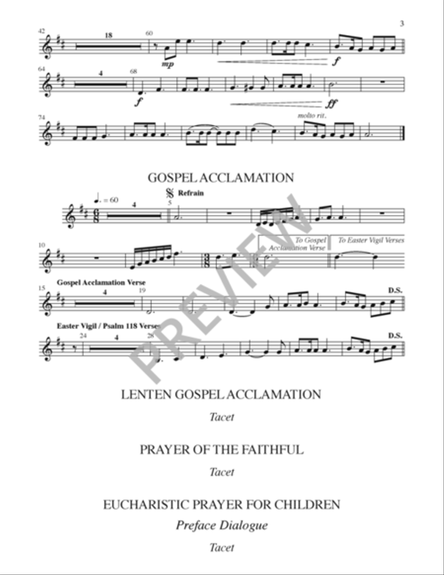 Ruah - Instrument edition Trumpet scores gallery preview page 35