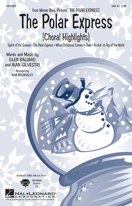 Book cover for The Polar Express (Choral Highlights)