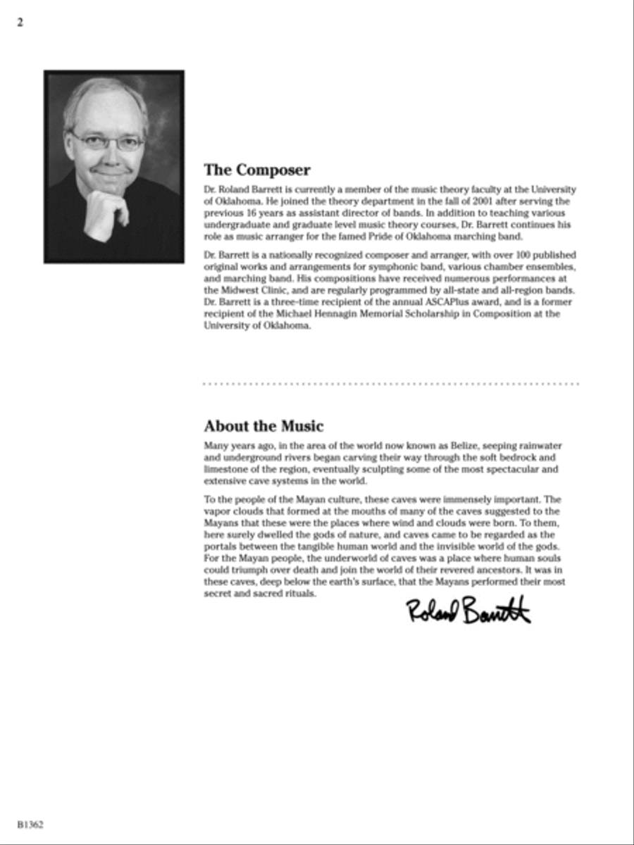 Rituals: Score Concert Band scores gallery preview page 2