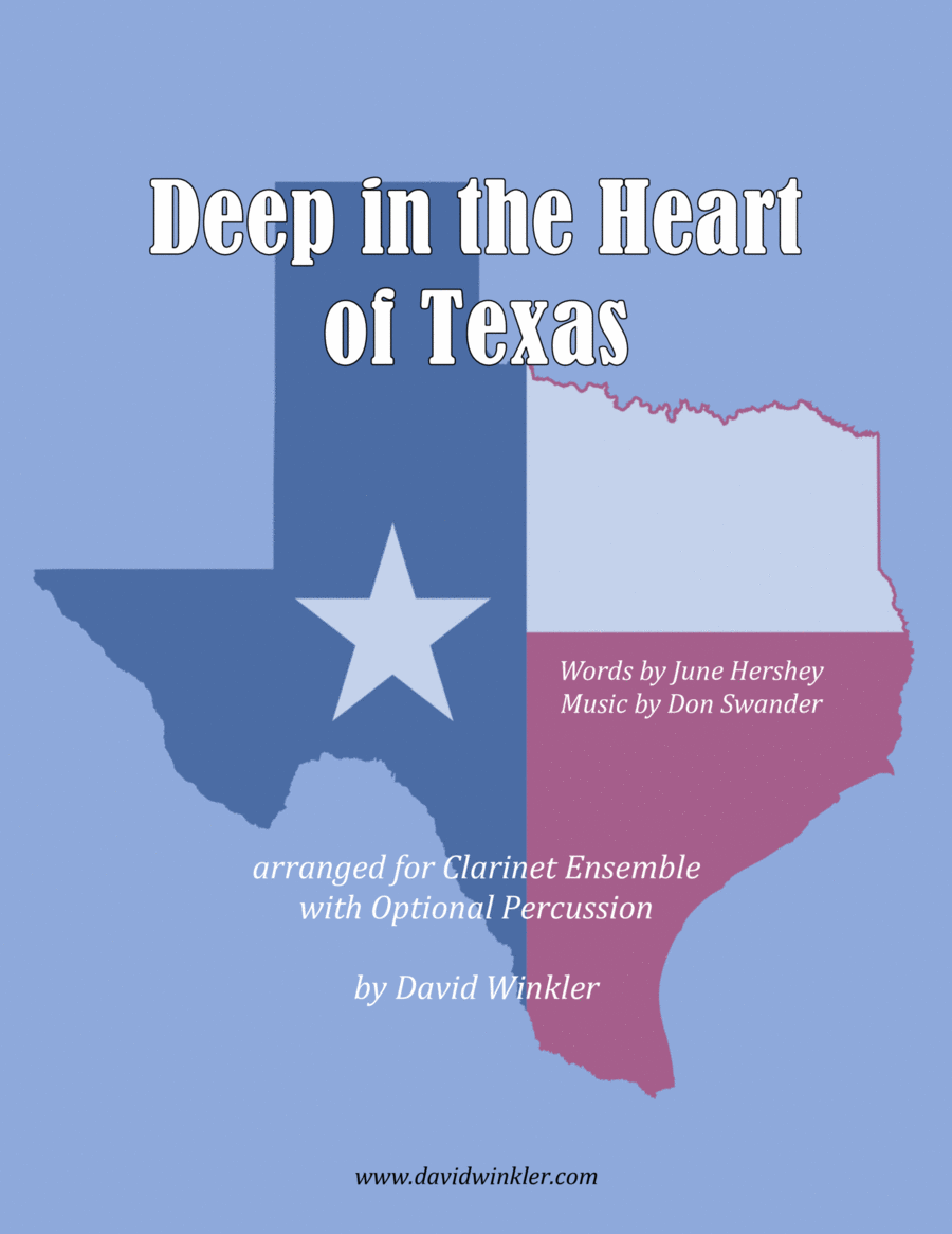 Deep In The Heart Of Texas Woodwind Ensemble scores gallery preview page 1