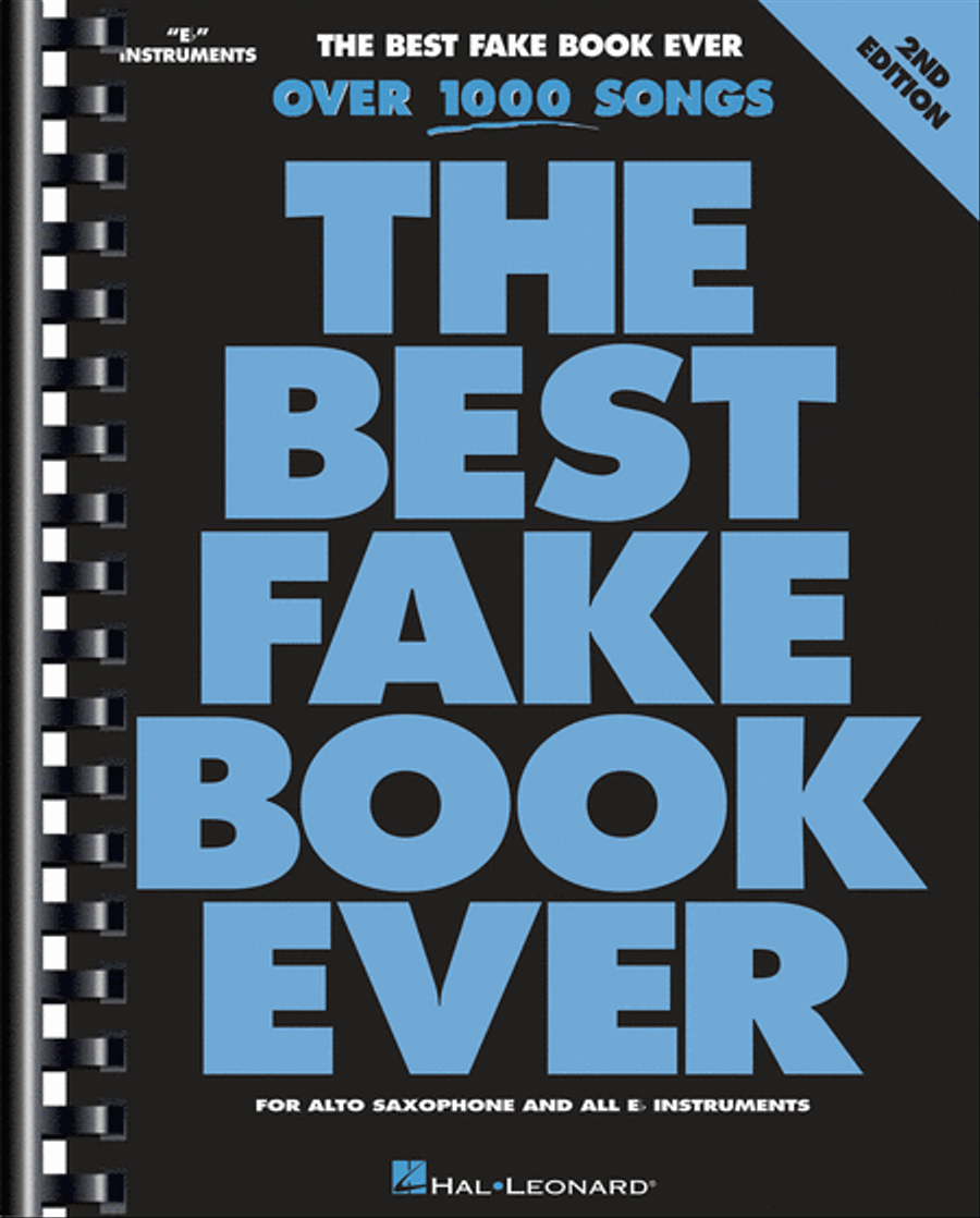 The Best Fake Book Ever - 2nd Edition E-Flat Instrument scores gallery preview page 1