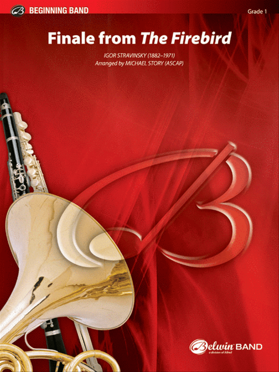 Finale from The Firebird Concert Band scores gallery preview page 1