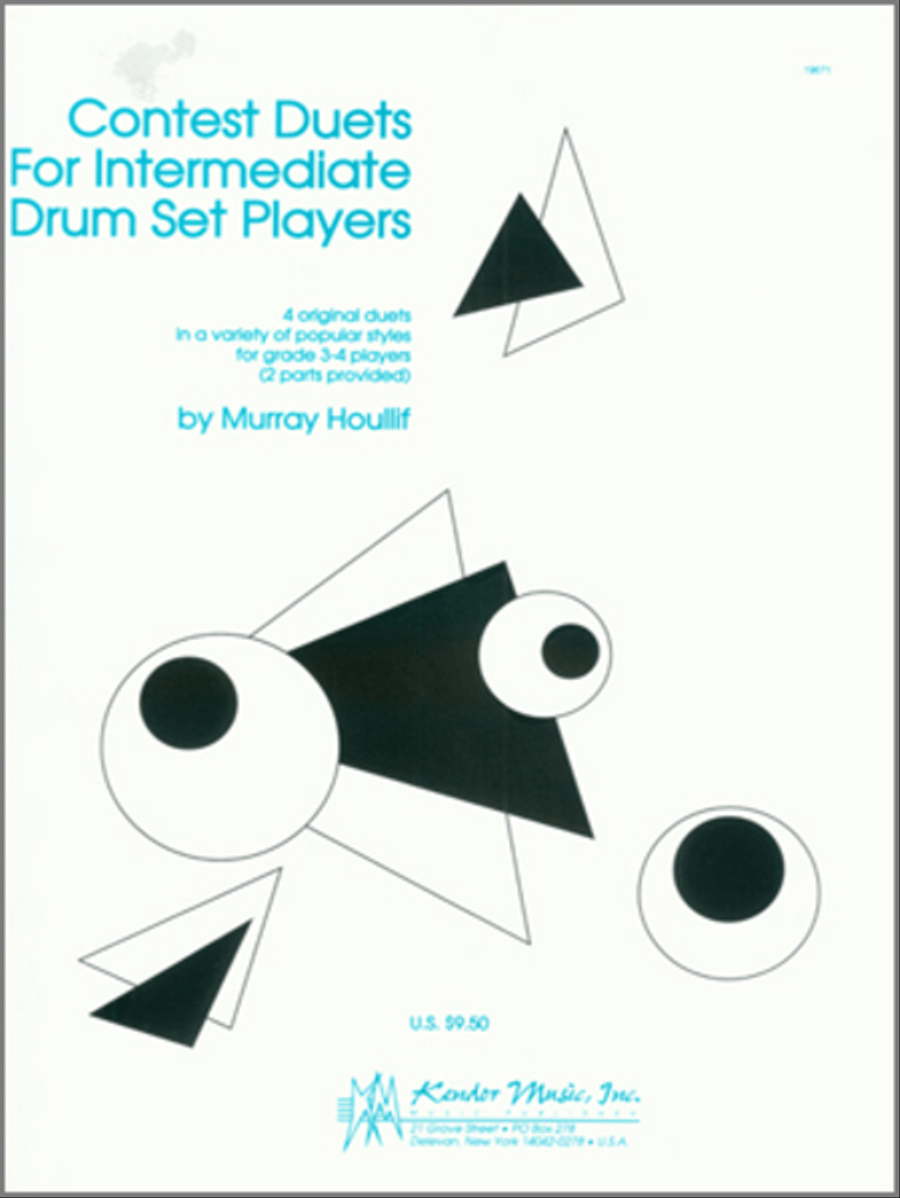 Contest Duets For Intermediate Drum Set Players Drum Set scores gallery preview page 1