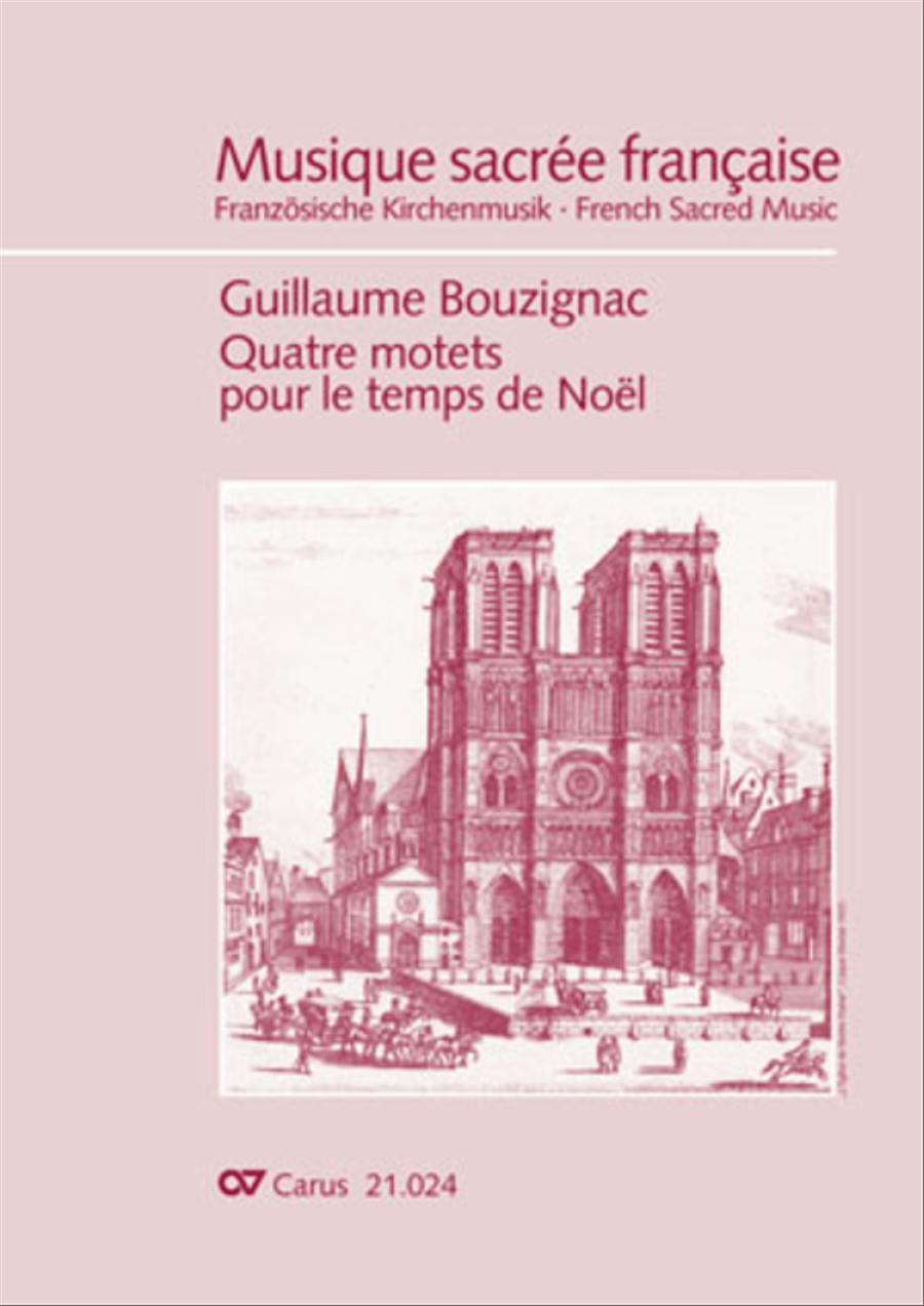 Four Christmas motets (Vier Motetten fur die Weihnachtszeit) Score scores gallery preview page 1