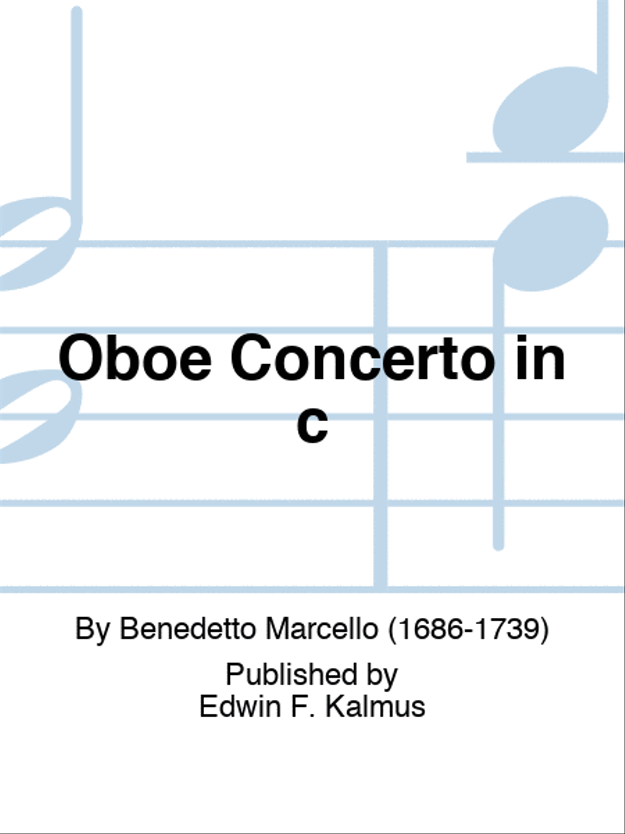 Oboe Concerto in c Orchestra scores gallery preview page 1