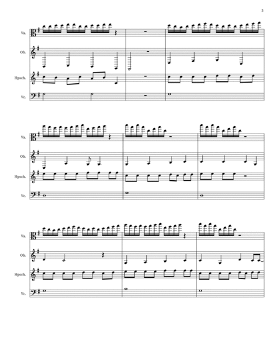 Natur und Kunst Large Ensemble scores gallery preview page 3