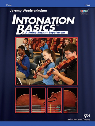 Book cover for Intonation Basics: A String Basics Supplement-Viola
