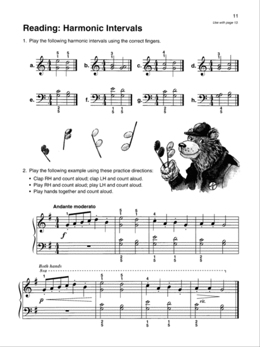 Alfred's Basic Piano Course Sight Reading, Level 2 Piano Method scores gallery preview page 4